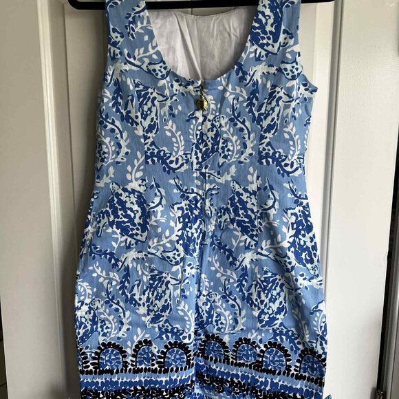 Lilly Pulitzer Mila Turtle Shift Dress - Picture 2 of 5